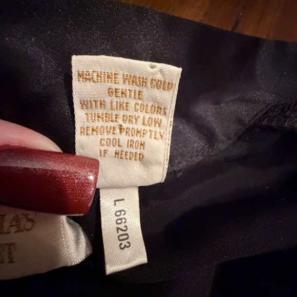 Vintage Victoria's Secret Gold Label Romantic Black Lace Robe, One Size - Picture 5 of 12